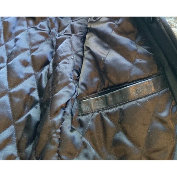 Hudson womens leather jacket Med 38ch 26L excellent condition - Picture 9 of 9